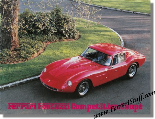 1988 Ferrari 250 PF S/N 1087GT Fantuzzi Competition Coupe Brochure 1988 Ferrari 250 PF S/N 1087GT Fantuzzi Competition Coupe Brochure