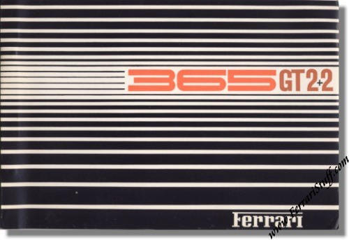 1968 Ferrari 365 GT 2+2 Parts Catalog 23/68