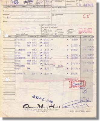 Hotel bill randy quaid