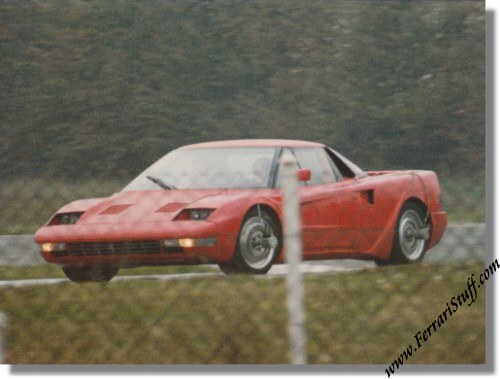 Vintage 1988 Ferrari 408 4x4 Spy Pictures