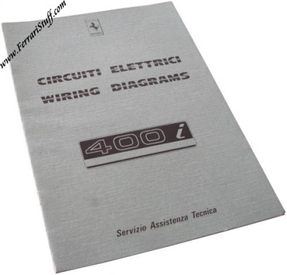 1983 ferrari 400i wiring diagrams manual 291/83 | 291/83 1983 ferrari 400i wiring diagrams manual 291/83 | 291/83, Wiring diagram