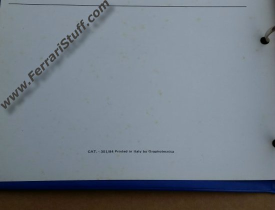 Newly arrived Ferrari brochures, literature, manuals and memorabilia