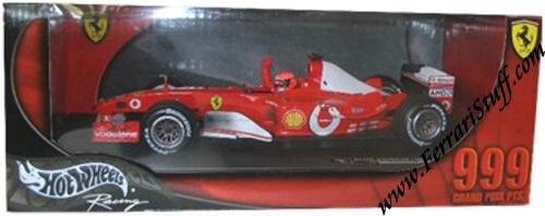 HotWheels Michael Schumacher 999 Grand Prix Points Ferrari F2003 