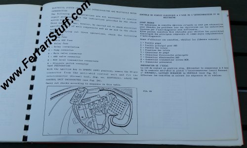 Ferrari Workshop Manuals