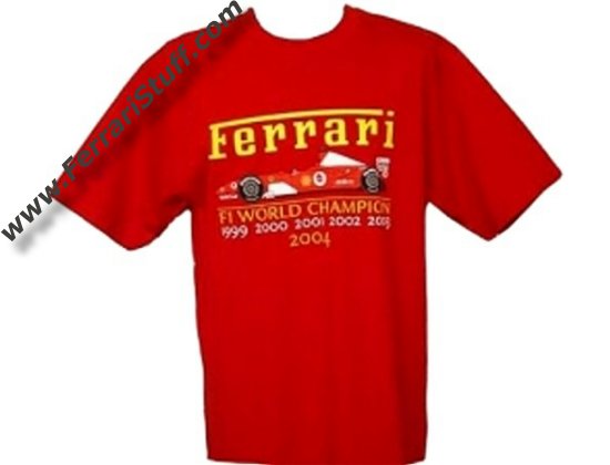 red ferrari shirt